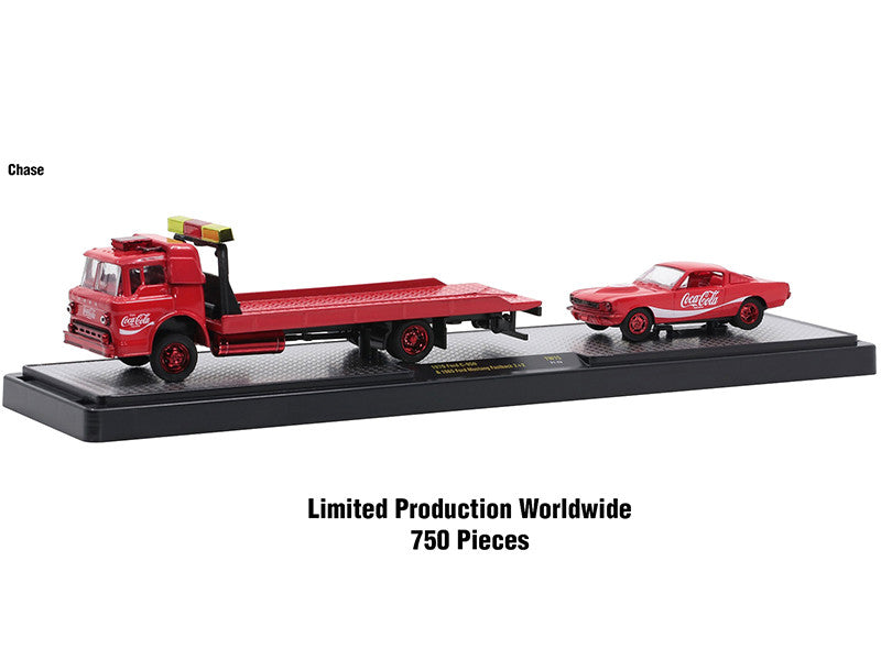 Auto Haulers "3 Sodas" Set of 3 pieces Release 15 Limited Edition to 8400 pieces Worldwide 1/64 Diecast Model Cars by M2 Machines-1
