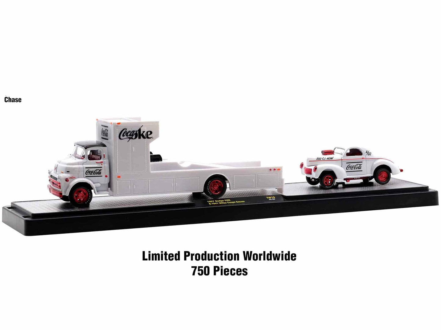 Auto Haulers "Coca-Cola" Set of 3 pieces Release 19 Limited Edition to 8400 pieces Worldwide 1/64 Diecast Models by M2 Machines