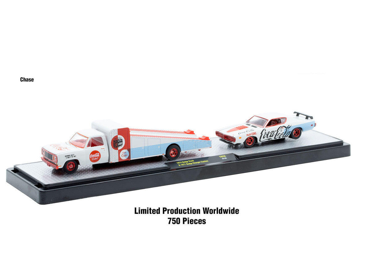 Auto Haulers "Soda" Set of 3 pieces Release 38 Limited Edition to 8000 pieces Worldwide 1/64 Diecast Models by M2 Machines-0