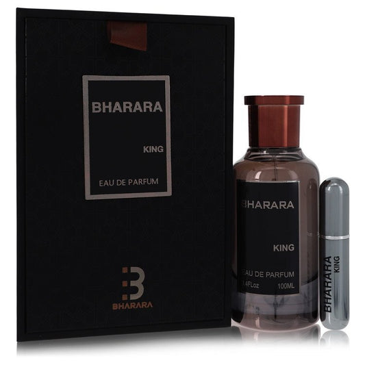 Bharara King by Bharara Beauty Eau De Parfum Spray + Refillable Travel Spray 3.4 oz (Men) W2B