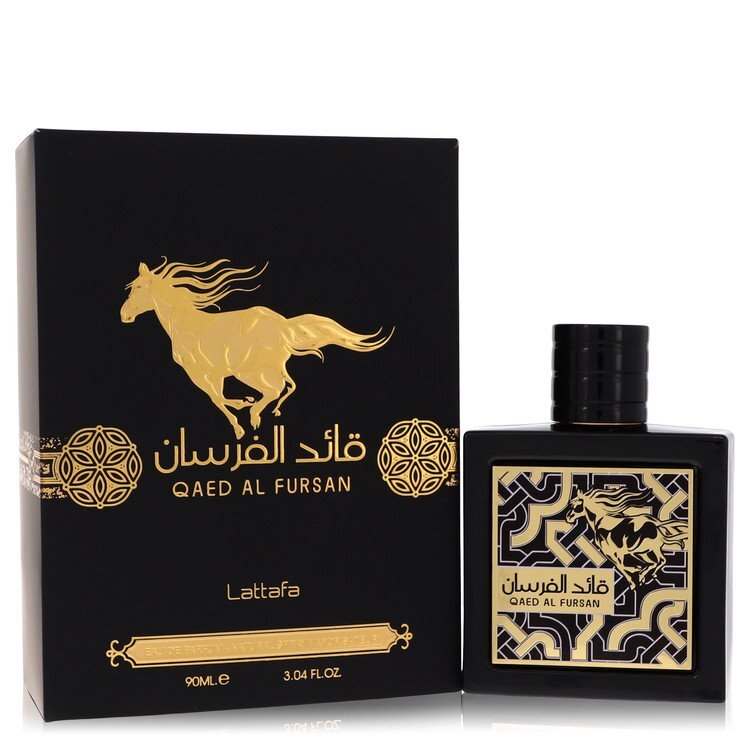 Lattafa Qaed Al Fursan by Lattafa Eau De Parfum Spray 3 oz (Men) W2B