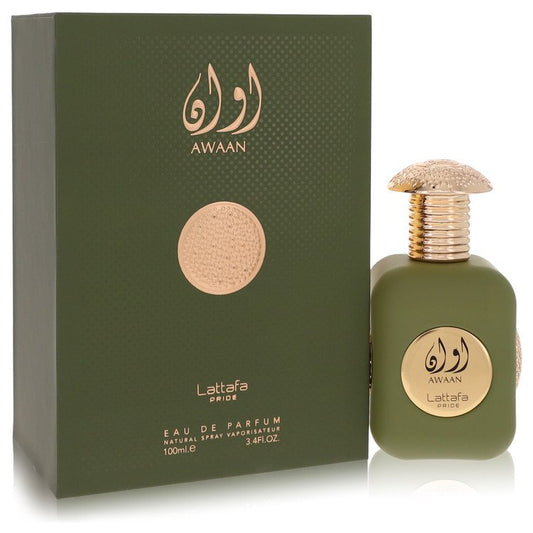 Lattafa Pride Awaan by Lattafa Eau De Parfum Spray (Unisex) 3.4 oz (Men) W2B