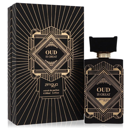 Afnan Noya Oud is Great by Afnan Eau De Parfum Spray (Unisex) 3.4 oz (Women) W2B