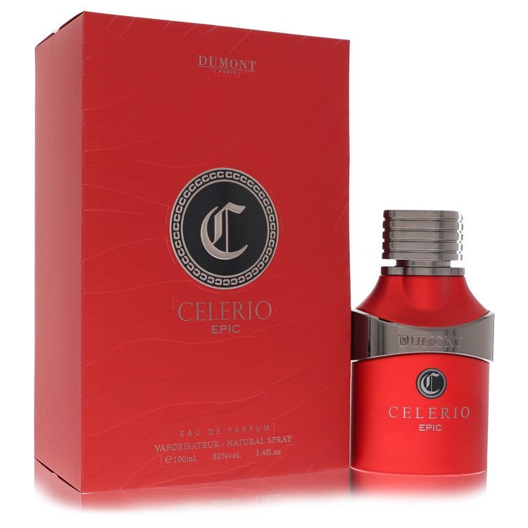 Dumont Celerio Epic by Dumont Paris Eau De Parfum Spray (Unisex) 3.4 oz (Men) W2B