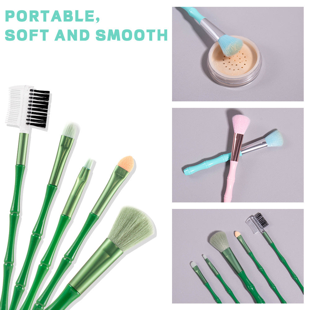 5 Pcs Beauty Tools Portable Makeup Brush CJD