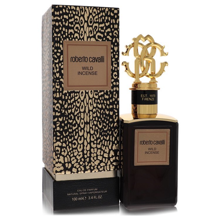 Roberto Cavalli Wild Incense by Roberto Cavalli Eau De Parfum Spray (Unisex) 3.4 oz (Women) W2B