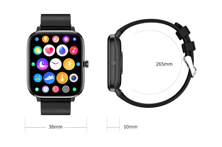 T45S Smart Bluetooth Call Temperature Sleep Monitoring Watch Best YouTube Store