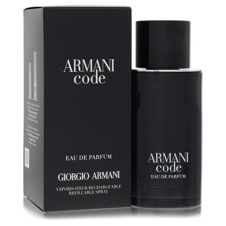 Armani Code by Giorgio Armani Eau De Parfum Refillable Spray 2.5 oz (Men) W2B