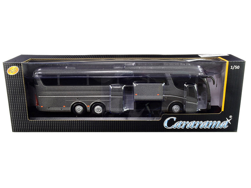 Scania Irizar Pb Bus Dark Gray Metallic 1/50 Diecast Model by Cararama Cararama