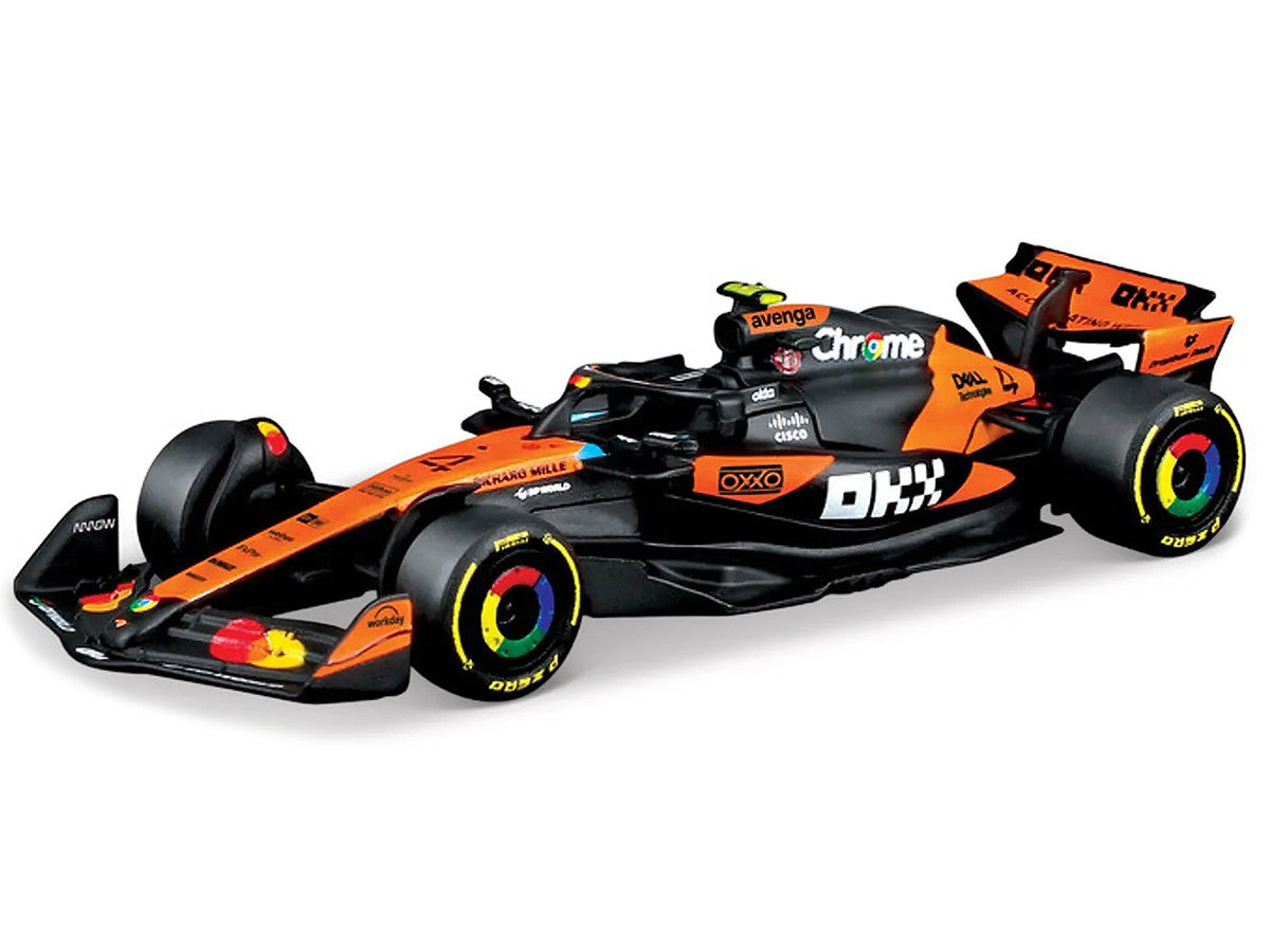 McLaren MCL39 #4 Lando Norris Winner Formula One F1 "Australian GP" (2025) "Formula Racing" Series 1/64 Diecast Model Car by Bburago Bburago