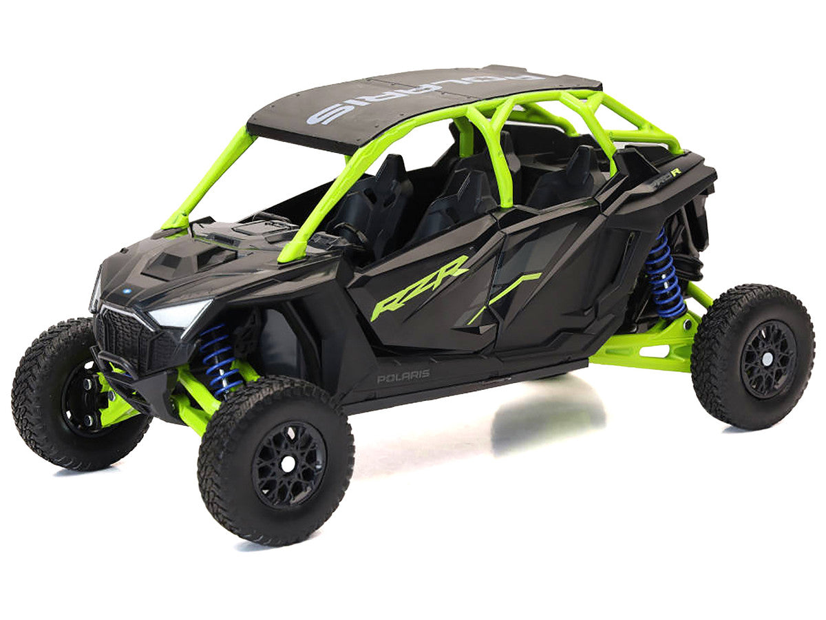 Polaris RZR Pro R UTV Black and Lime Green 1/18 Diecast Model by New Ray New Ray