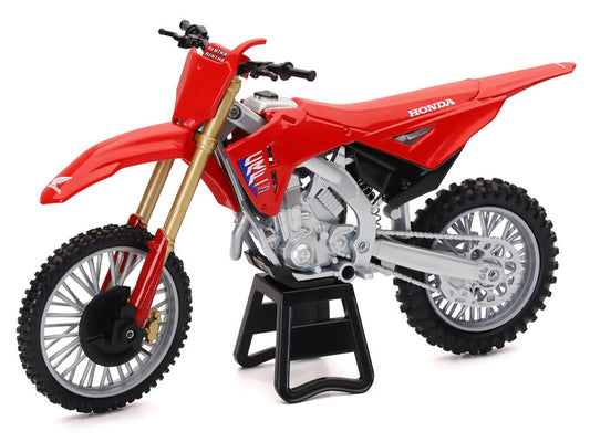 Honda CRF450R Motorcycle Red with Black Accents 1/12 Diecast Model by New Ray-1