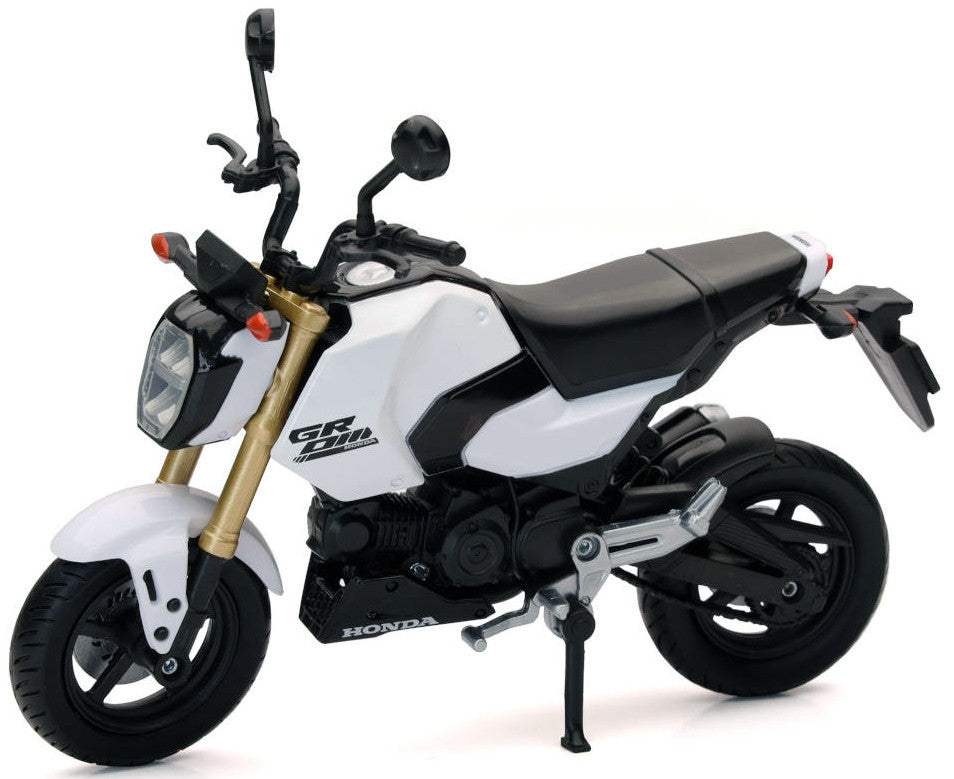 Honda GROM Motorcycle White 1/12 Diecast Model by New Ray New Ray