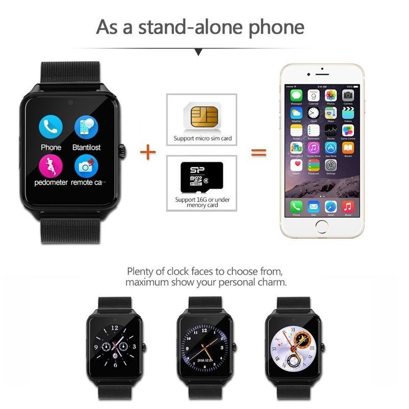 Z60 smart watch Bluetooth smart wear card phone watch Pi-Mart
