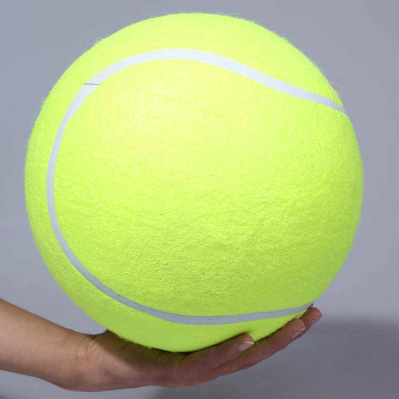 Jumbo Tennis Ball Threaded Pear