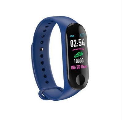 Compatible With , Smart Bracelet Heart Rate And Blood Pressure Exercise Meter Step Information Push Smart Reminder Color Bracelet