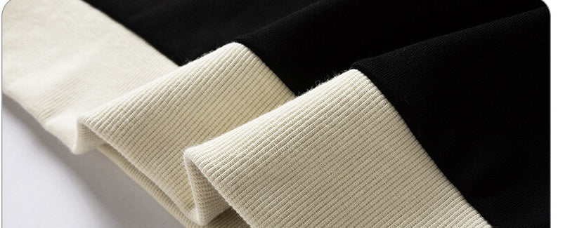 Fleeced Hoodie Pullover For Men With Round Collar LadyShow.Store