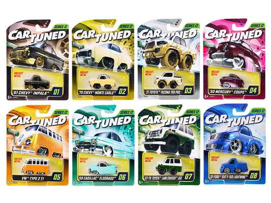 "Mainline" 2026 Series 12 Set of 8 Pieces Diecast Model Cars by CarTuned Car Tuned