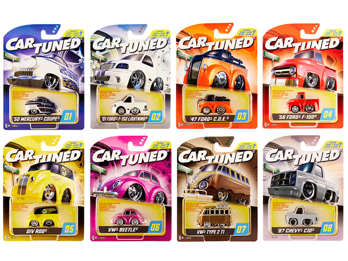 Hobby/Alt 2026 Series 7 Set of 8 Pieces Diecast Model Cars by CarTuned Car Tuned