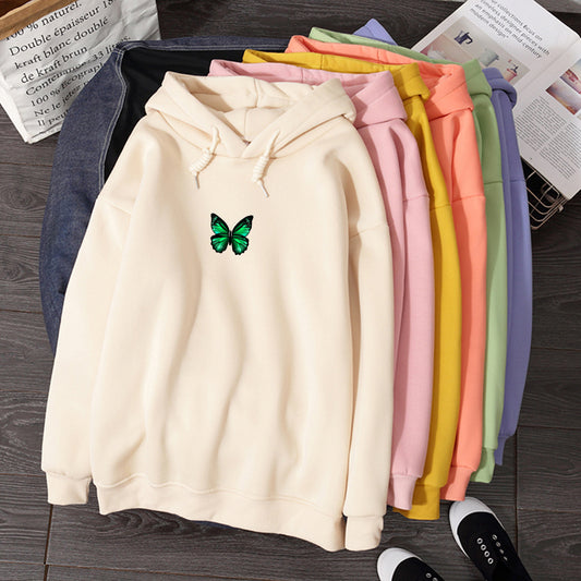 Butterfly Print Hoodie