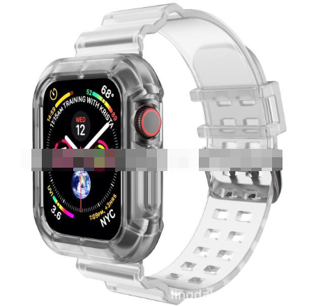 Sport Clear Band + Case for Apple Watch