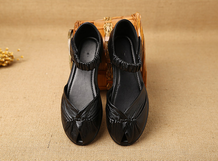 Breathable Ethnic Style Peep-Toe Women's Sandals Best YouTube Store