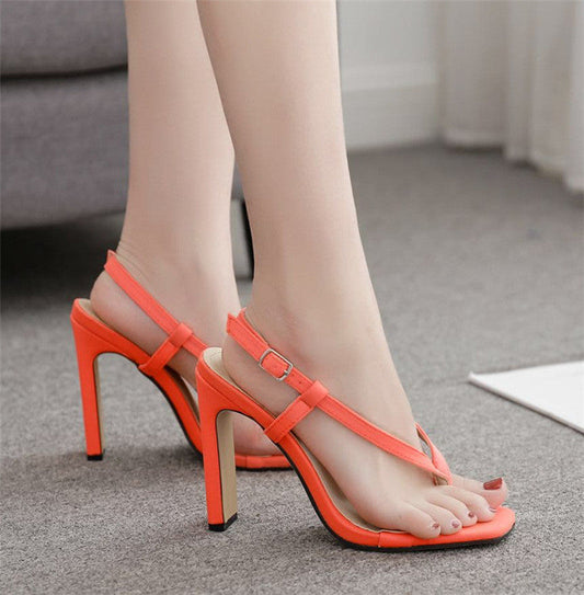 Fashionable Women's High Heel Flip Flops Sandals Best YouTube Store