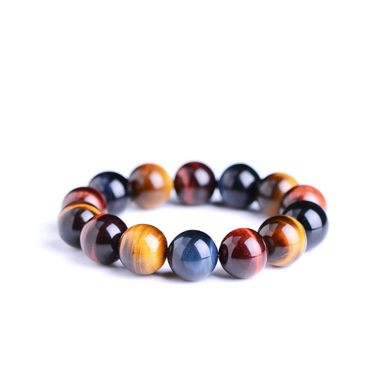 Tiger Eye Bracelet Natural Crystal Stone Buddha Bead Bracelet LadyShow.Store
