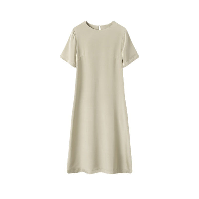 Women's Simple And Creative Silk Dress LadyShow.Store