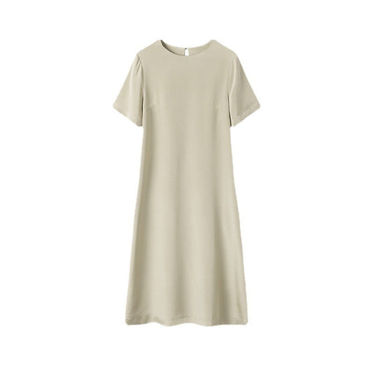 Women's Simple And Creative Silk Dress LadyShow.Store