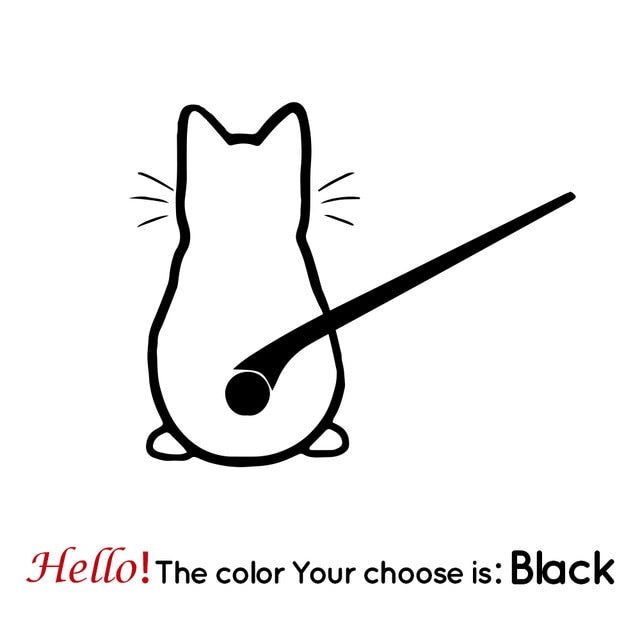 Cat Car Stickers Pi-Mart