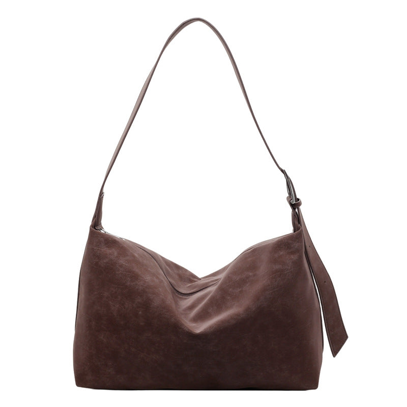 Womens Stylish Casual Minimalist High-Capacity Crossbody Bag LadyShow.Store