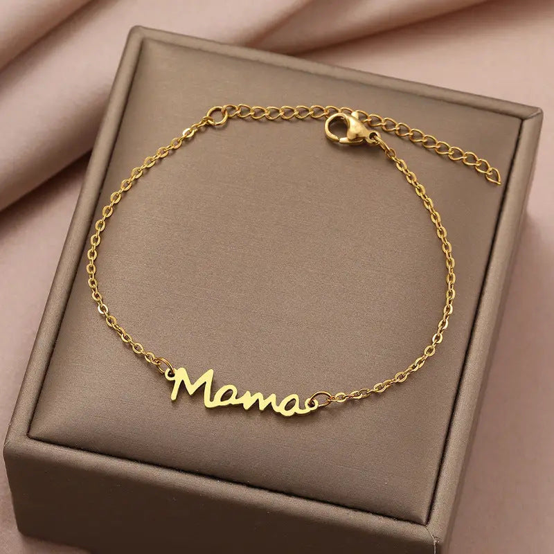 Letter Bracelet Fashion Mother's Day Gift CJD