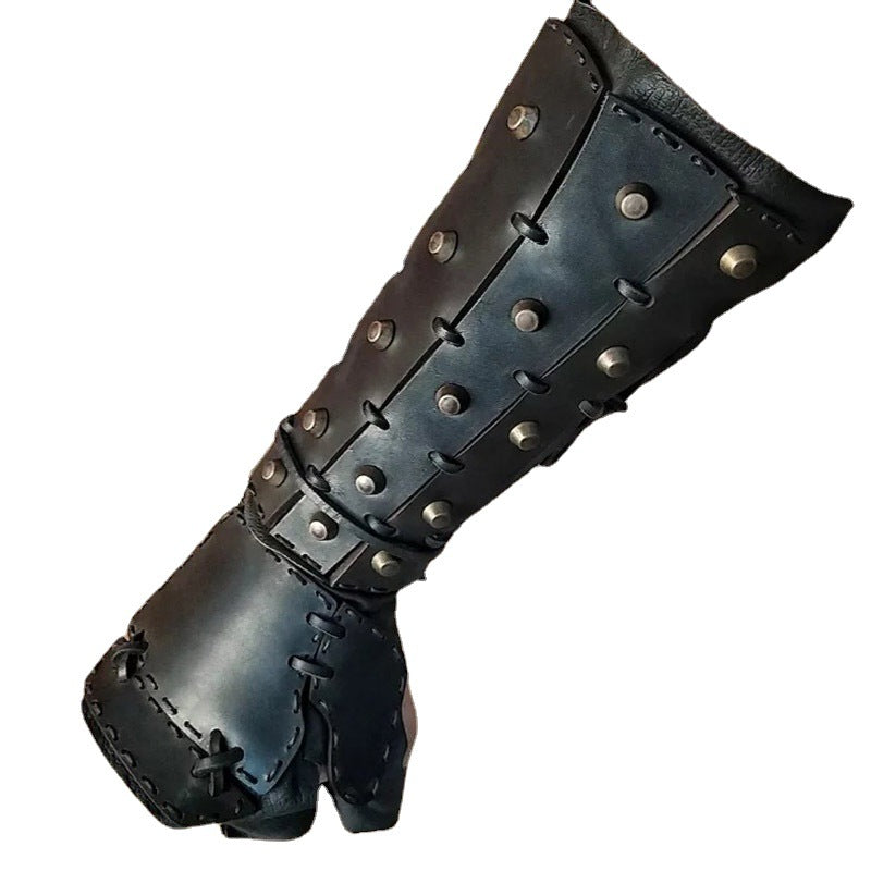 Rivet Lace-up Medieval New Retro Boxing Glove Accent Plus