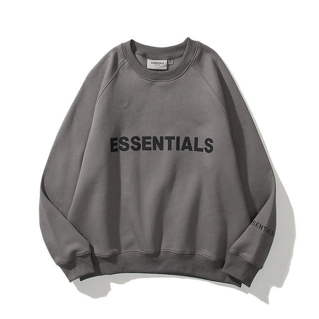 Essentials Sweatshirt Reflective Letter Printed