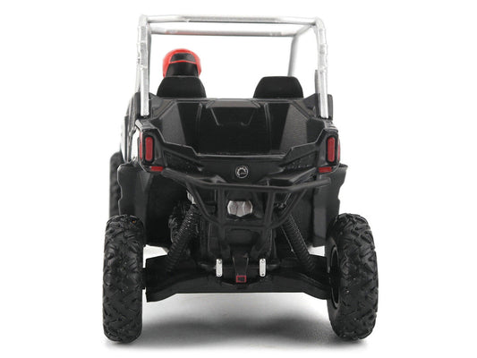 Can-Am Maverick Sport XXC 1000R Silver Metallic and Black with Driver Figure 1/32 Diecast Model by BRP Models BRP Models