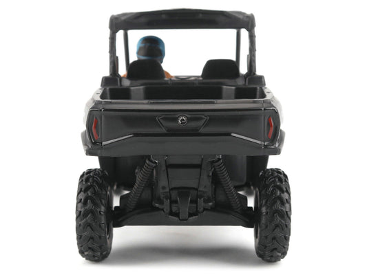Can-Am Commander XT 1000R Matt Black with Driver Figure 1/32 Diecast Model by BRP Models-0