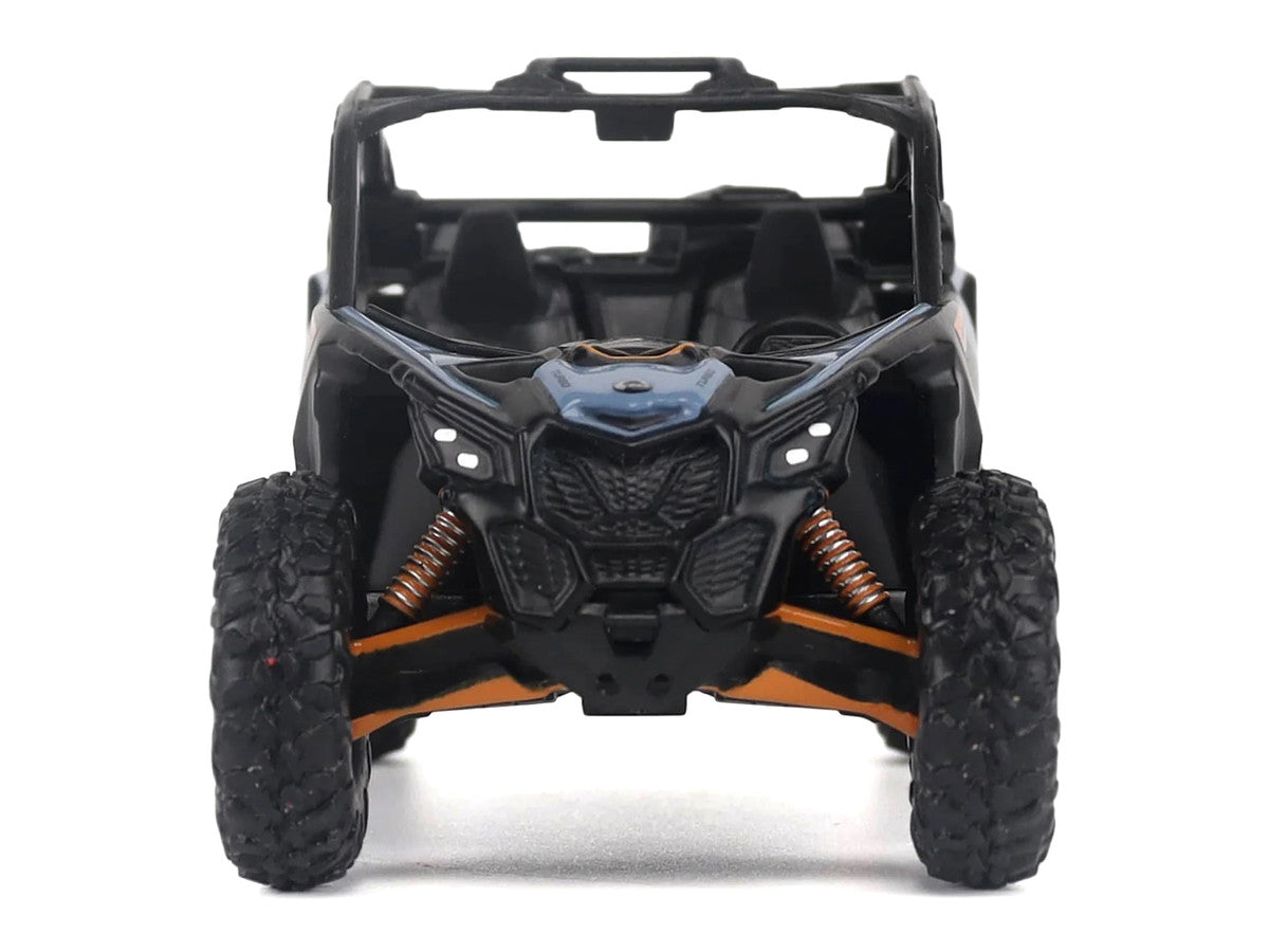 Can-Am Maverick X3 DS Turbo Blue and Orange 1/32 Diecast Model by BRP Models BRP Models