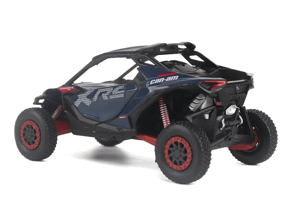 Can-Am Maverick R X RS with Smart-Shox Dark Blue and Red 1/32 Diecast Model by BRP Models BRP Models