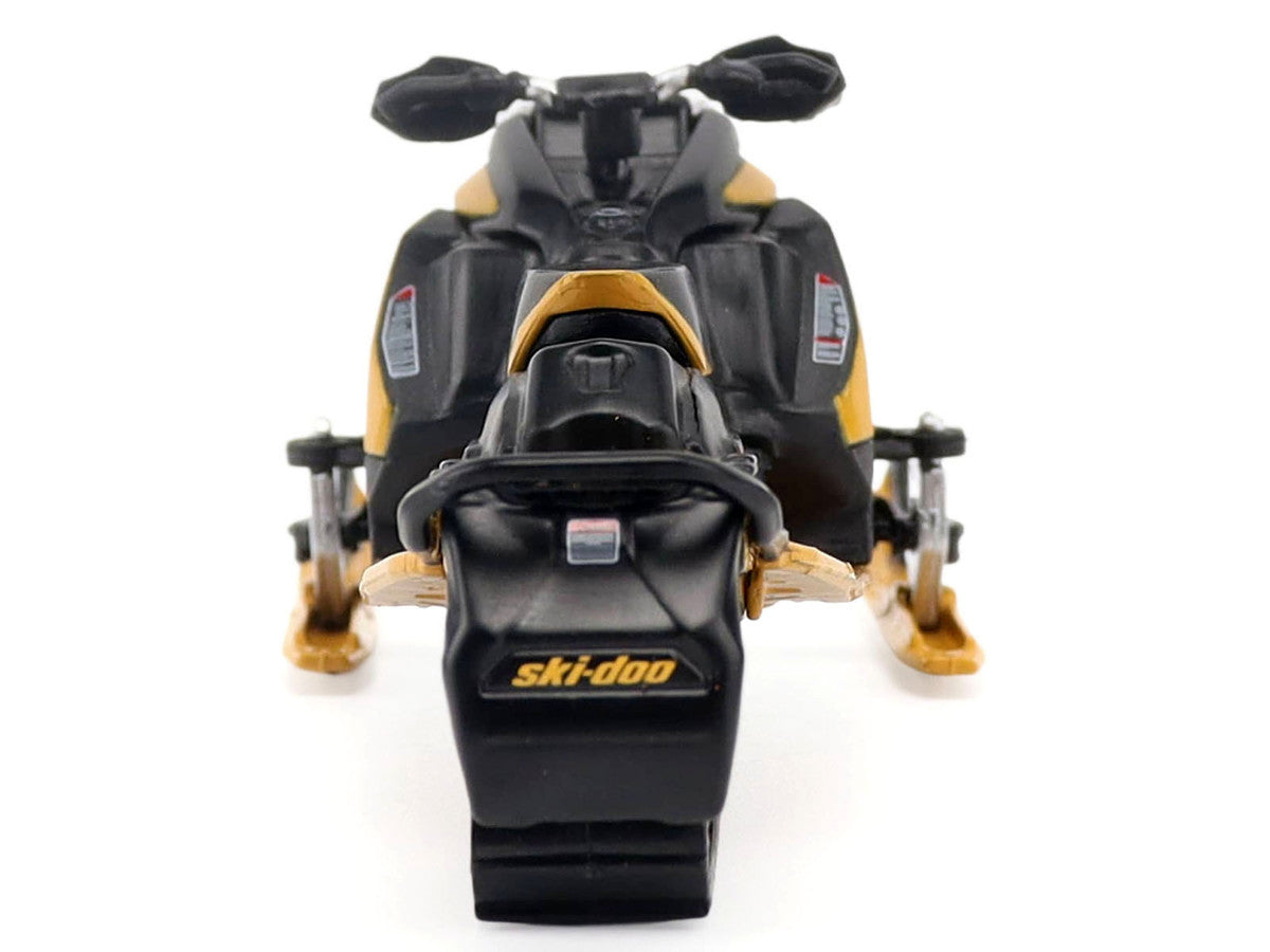 Ski-Doo MXZ XRS 20th Anniversary Snowmobile Yellow 1/32 Die Cast Model by BRP Models BRP Models