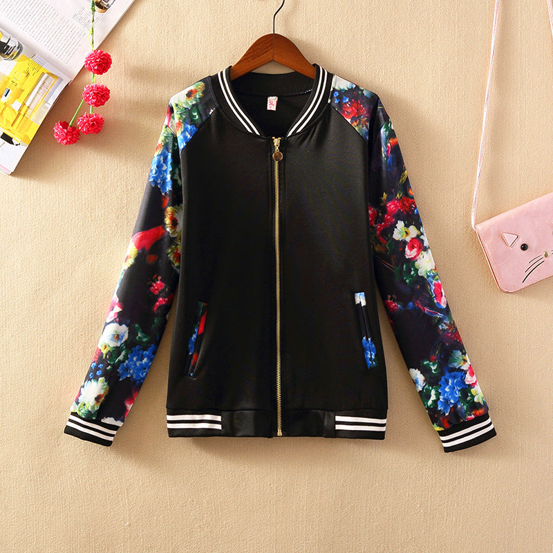 Women's Short Baseball Jacket