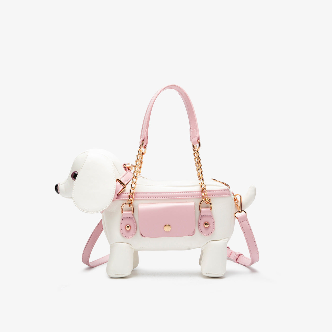 Cute Teddy Dog Shaped Crossbody Bag LadyShow.Store