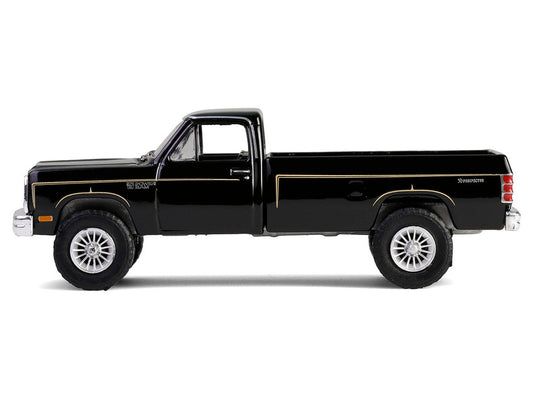 1981 Dodge Power Ram Prospector Pickup Truck Black "The A-Team" (1983-1987) TV Series "Hollywood Series" Release #43 1/64 Diecast Model Car by Greenlight Greenlight