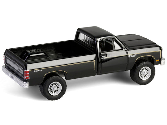 1981 Dodge Power Ram Prospector Pickup Truck Black "The A-Team" (1983-1987) TV Series "Hollywood Series" Release #43 1/64 Diecast Model Car by Greenlight Greenlight