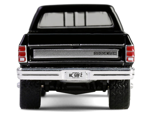 1981 Dodge Power Ram Prospector Pickup Truck Black "The A-Team" (1983-1987) TV Series "Hollywood Series" Release #43 1/64 Diecast Model Car by Greenlight Greenlight