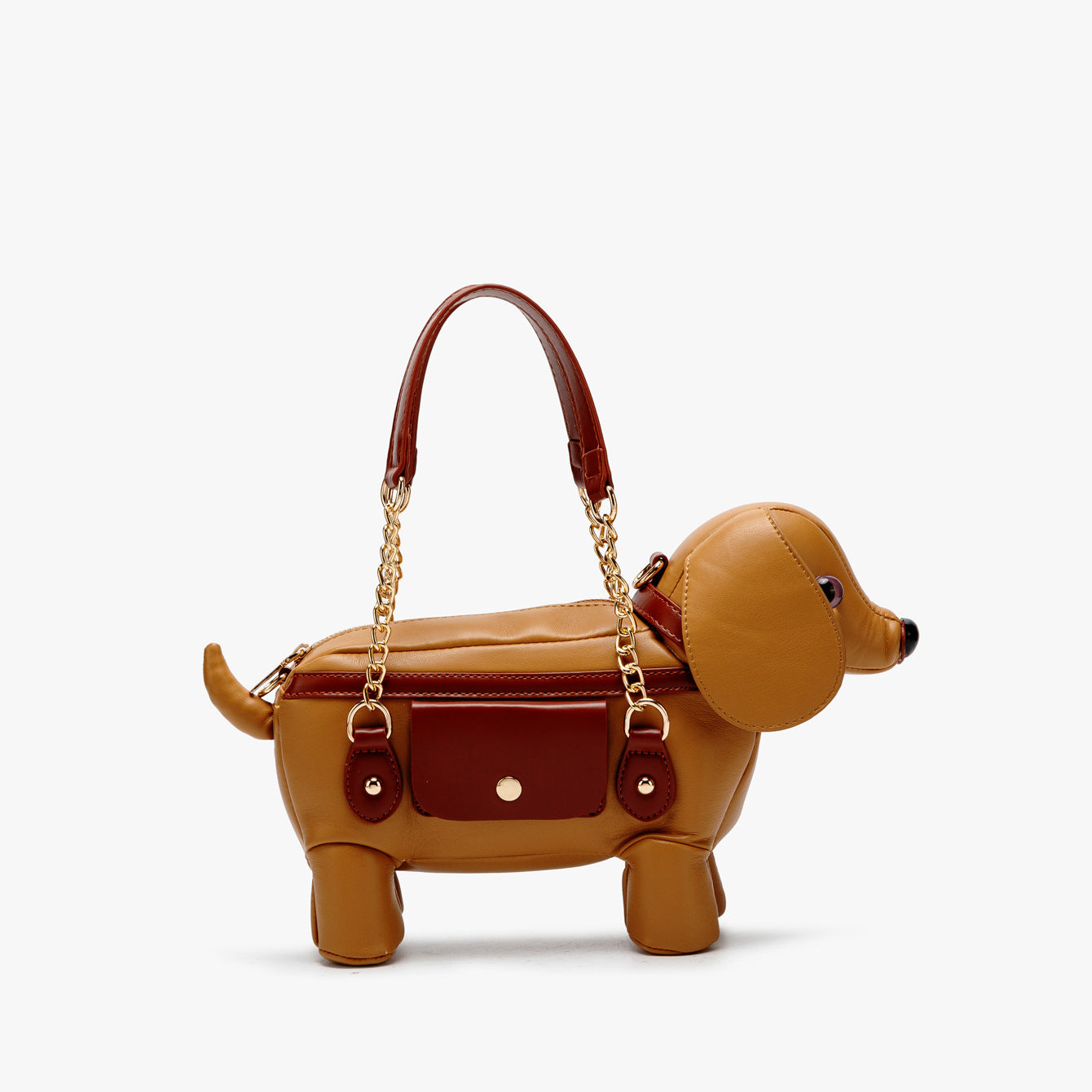 Cute Teddy Dog Shaped Crossbody Bag LadyShow.Store