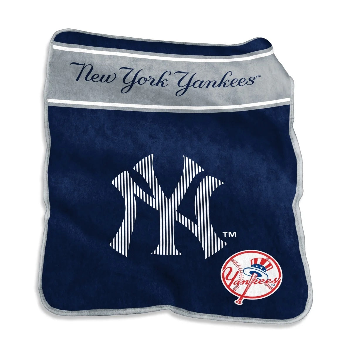 New York Yankees Blanket 60x80 Raschel Throw W2B