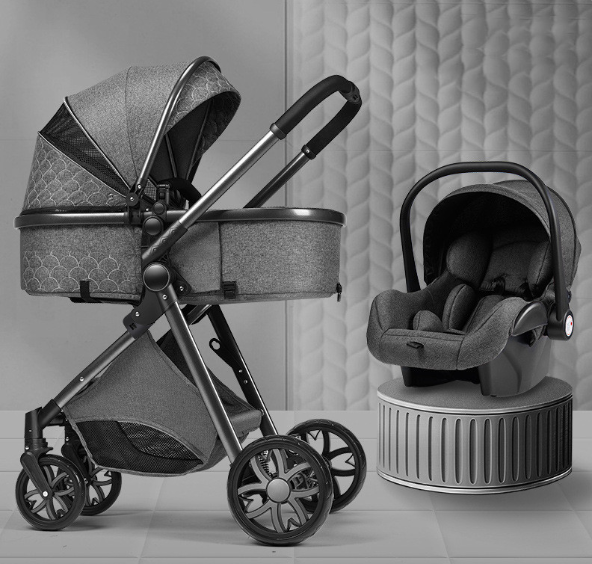 Stylish High View Stroller Lightweight Folding LuxuryLifeWay Online Store