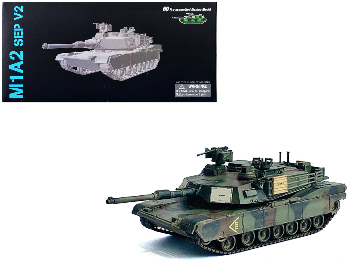 United States M1A2 SEP V2 Tank "2nd Battalion 5th Cavalry Regiment 1st Cavalry Division Germany" "NEO Dragon Armor" Series 1/72 Plastic Model by Dragon Models Dragon Models