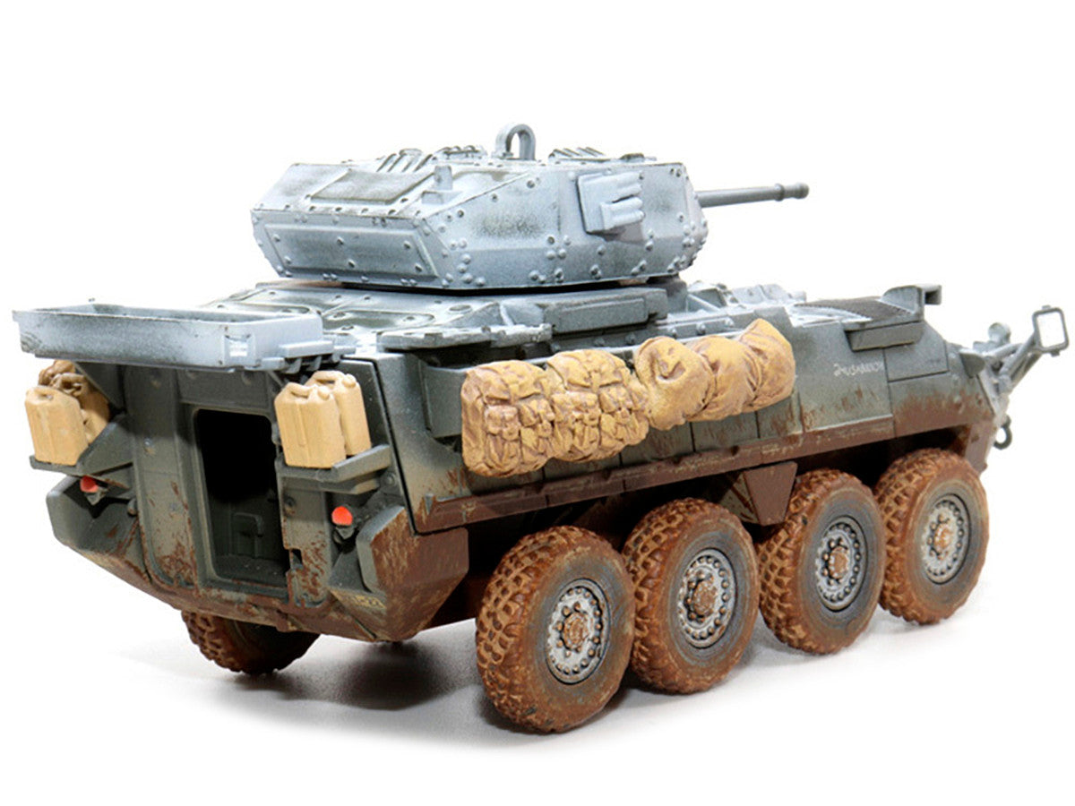 United States M1296 Stryker ICV (Infantry Carrier Vehicle) Dragoon Olive Drab (Snowy Version) "2nd Cav. Germany" (2020) "NEO Dragon Armor" Series 1/72 Plastic Model by Dragon Models Dragon Models
